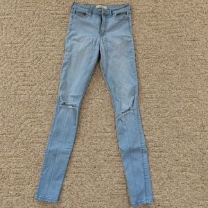 Hollister light wash jeans